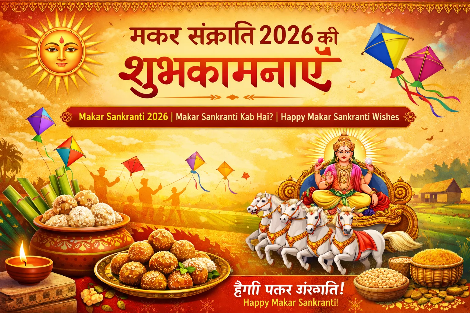 Makar Sankranti Wishes In Hindi